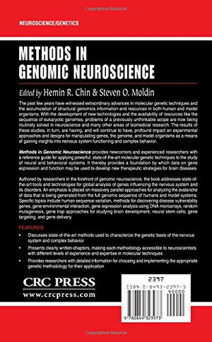 Methods in Genomic Neuroscience (Methods and New Frontiers in Neuroscience),Used