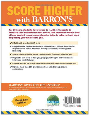 Barron's GMAT,New
