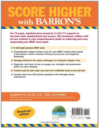 Barron'S Gmat,Used
