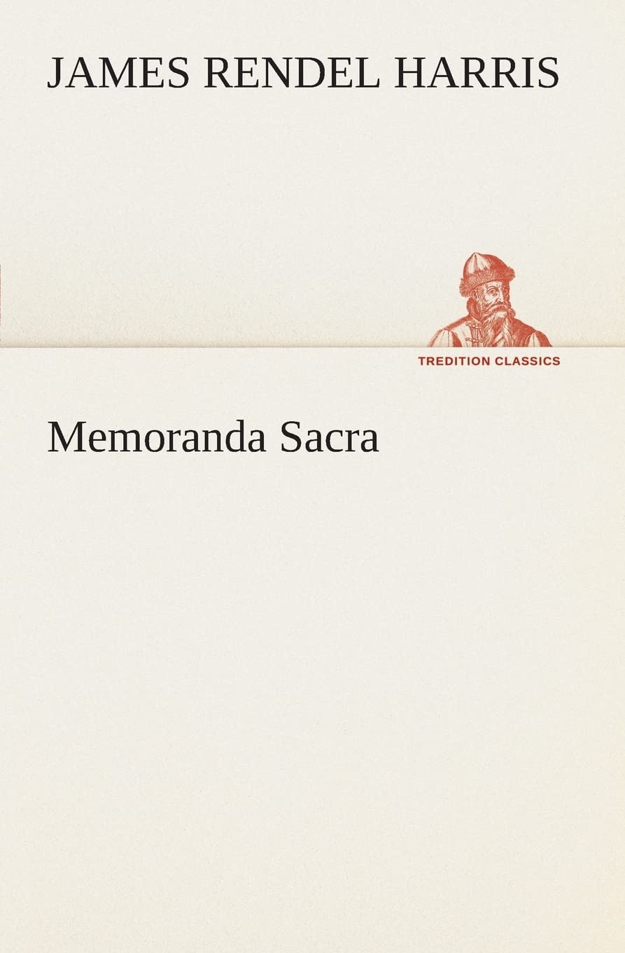 Memoranda Sacra,Used