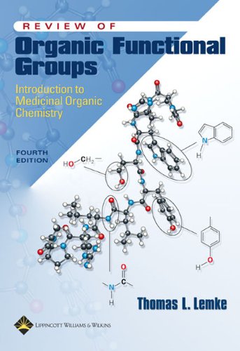 Review of Organic Functional Groups: Introduction to Medicinal Organic Chemistry,Used