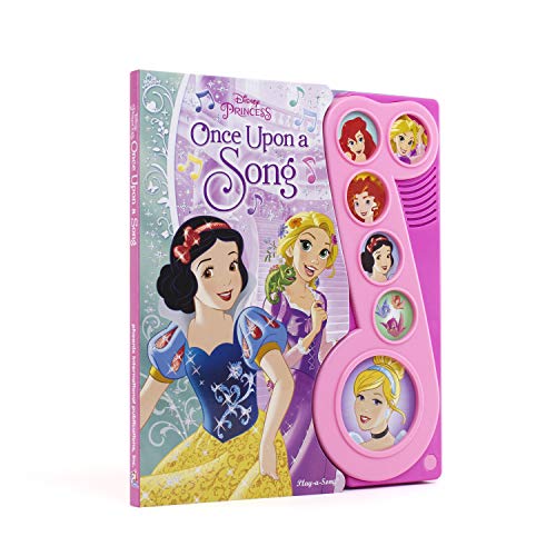 Disney Princess Cinderella, Rapunzel, Snow White, and More! Once Upon a Time Little Music Note Sound Book  PlayaSong  PI Kid,Used