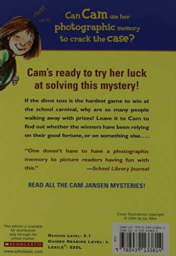 Cam Jansen and the Mystery of the Carnival Prize,Used
