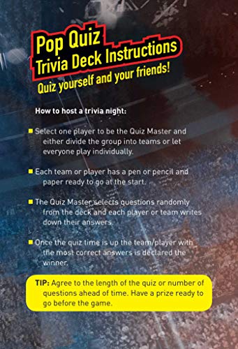 WWE Pop Quiz Trivia Deck,Used