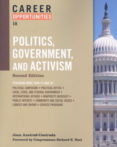 Career Opportunities In Politics, Government And Activism,New
