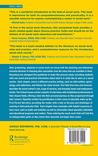 Working in Social Work: The Real World Guide to Practice Settings,Used