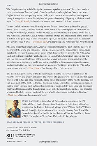The Gospel according to Wild Indigo (Crab Orchard Series in Poetry),Used