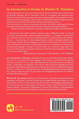 An Introduction To Persian, Revised 3Rd Edition,New