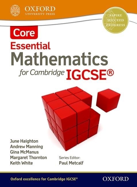 Mathematics for Cambridge IGCSE Core (CIE IGCSE Essential Series),Used