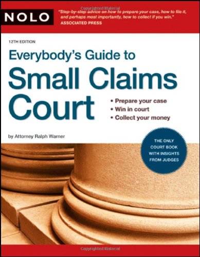 Everybody's Guide to Small Claims Court,Used