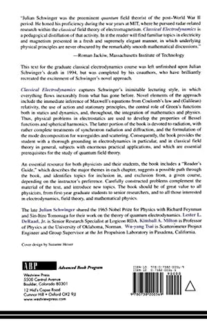 Classical Electrodynamics (Frontiers In Physics)