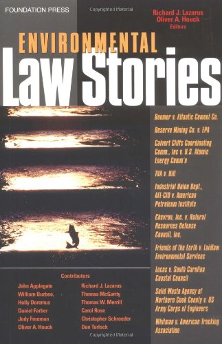 Environmental Law Stories,New