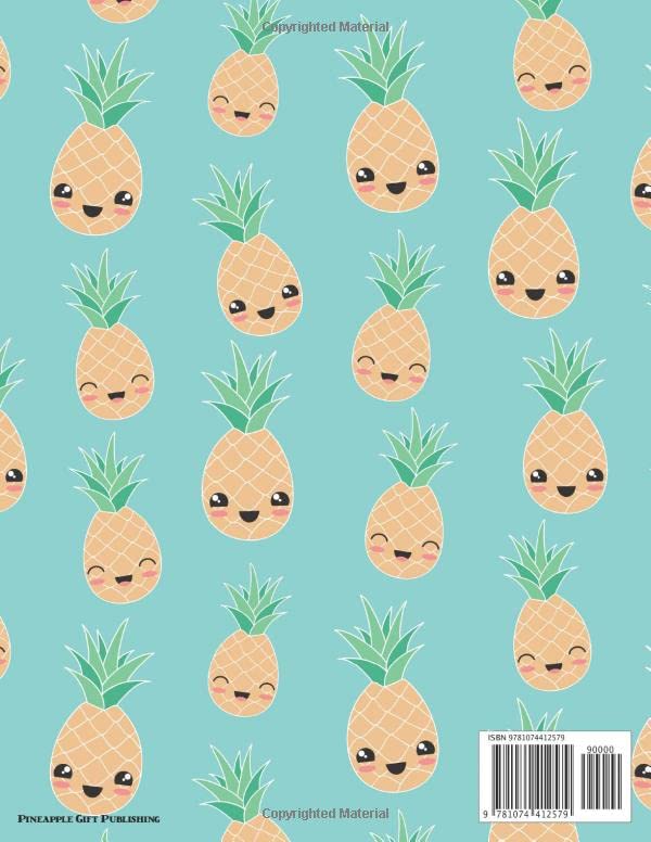 Pineapple Sketchbook  Sketch Pad: A blank pineapple sketch book, pineapple gifts for women, pineapple gift for kids, pineapple ,Used