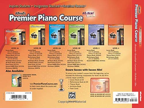 Premier Piano Course Performance, Bk 1A: Book & Online Media (Premier Piano Course, Bk 1A),Used