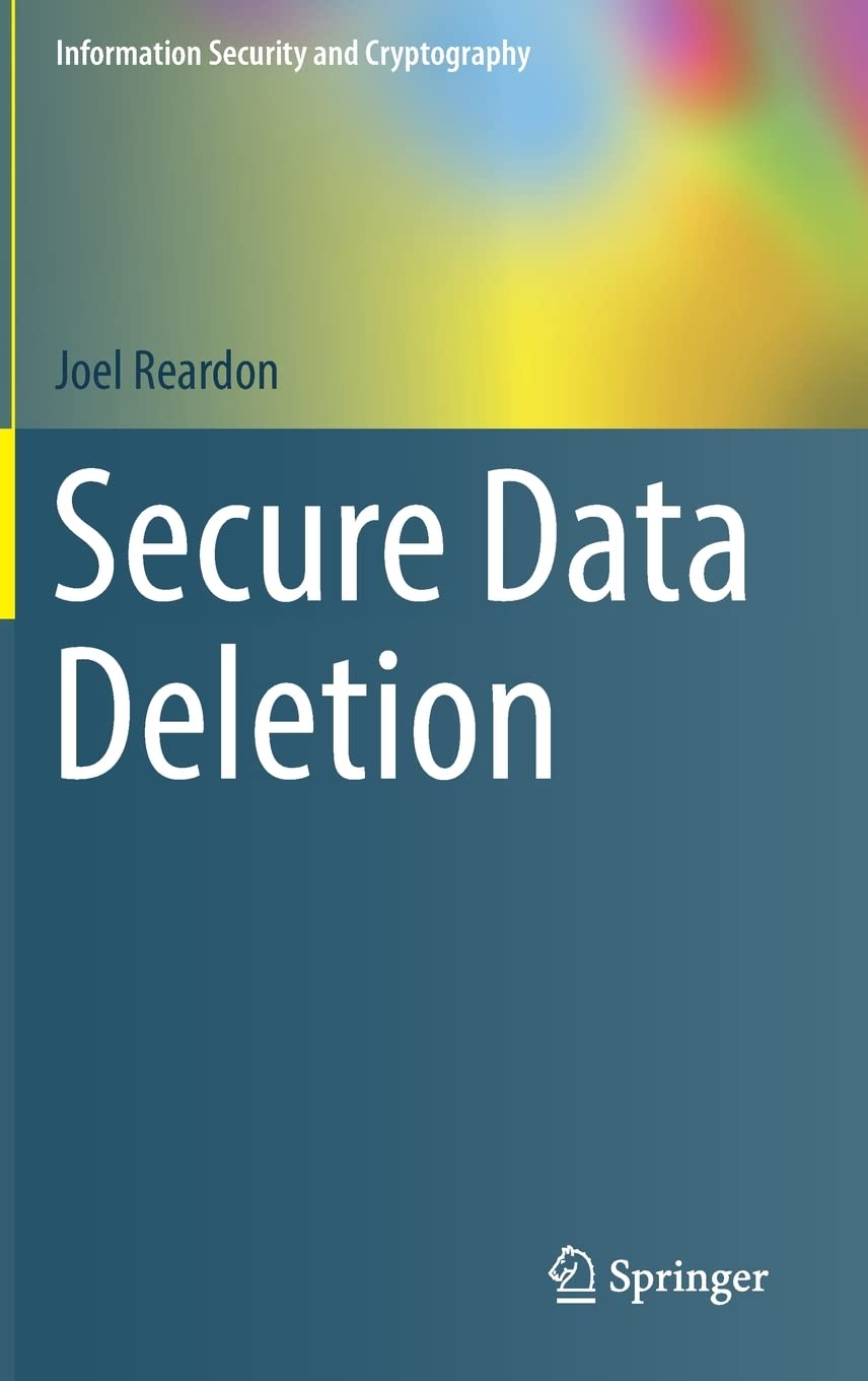 Secure Data Deletion (Information Security and Cryptography),Used