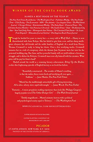 Bring Up the Bodies (Wolf Hall, Book 2),Used