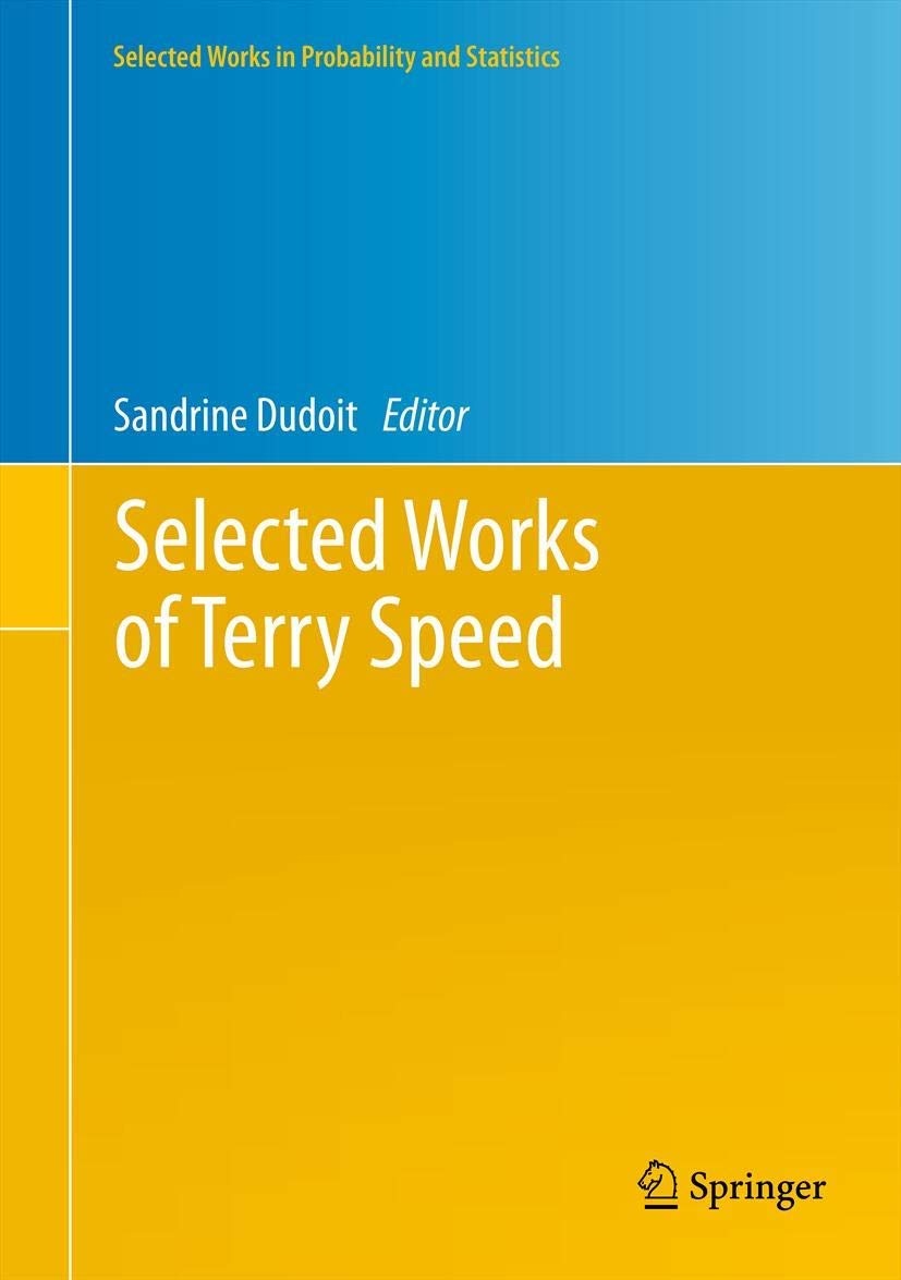 Selected Works Of Terry Speed (Selected Works In Probability And Statistics),Used