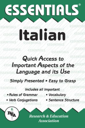 Italian Essentials (Essentials Study Guides),New