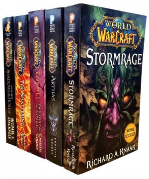 Warcraft  World Of Warcraft  5 Book Collection Set (The Shattering, Thrall Twilight Of The Aspects, Arthas Rise Of The Lich Ki