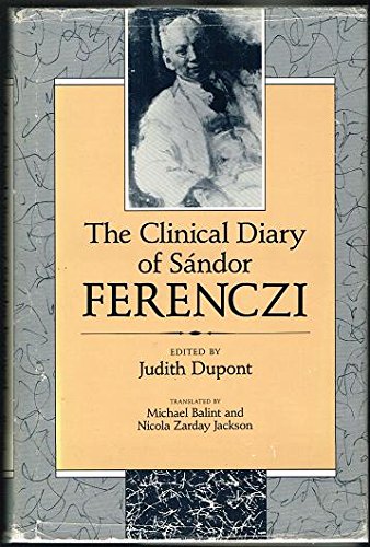 The Clinical Diary Of Sndor Ferenczi,Used