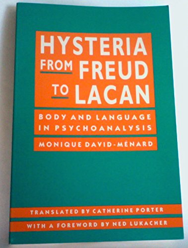 Hysteria From Freud To Lacan: Body And Language In Psychoanalysis