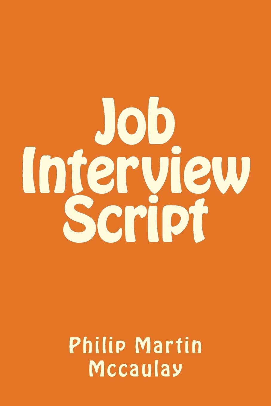 Job Interview Script,Used