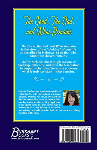 The Good, the Bad, and What Remains,Used