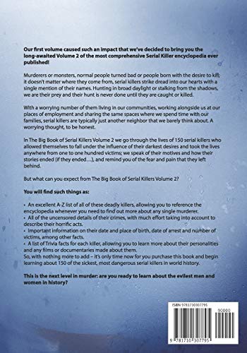 The Big Book Of Serial Killers Volume 2: Another 150 Serial Killer Files Of The World'S Worst Murderers (An Encyclopedia Of Seri,New