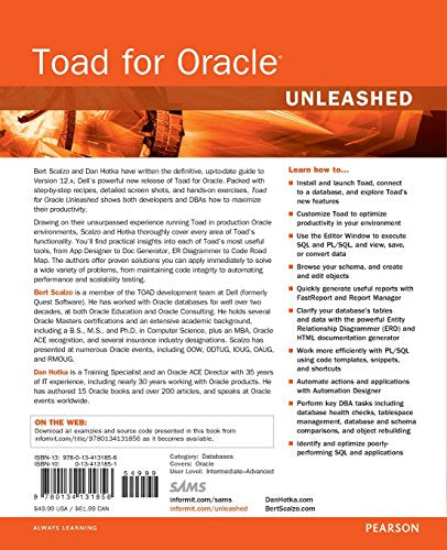 Toad for Oracle Unleashed,Used