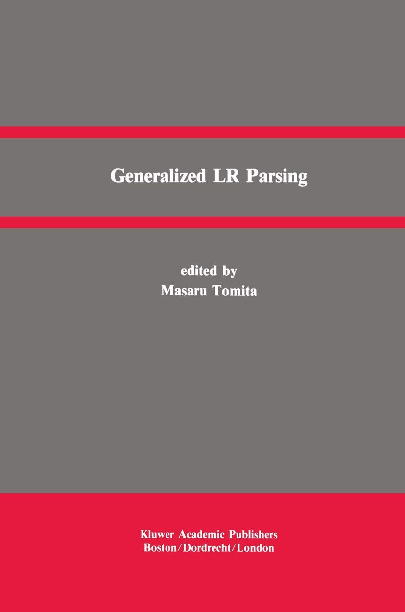 Generalized LR Parsing,Used