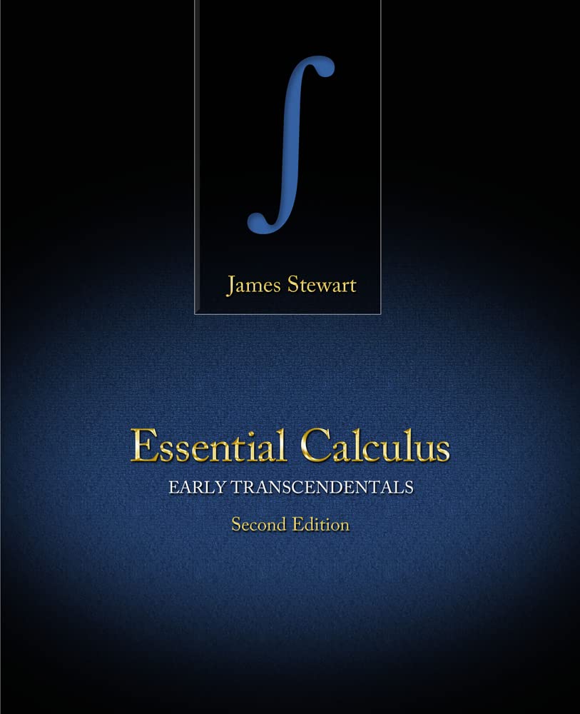 Essential Calculus: Early Transcendentals  Standalone Book,New