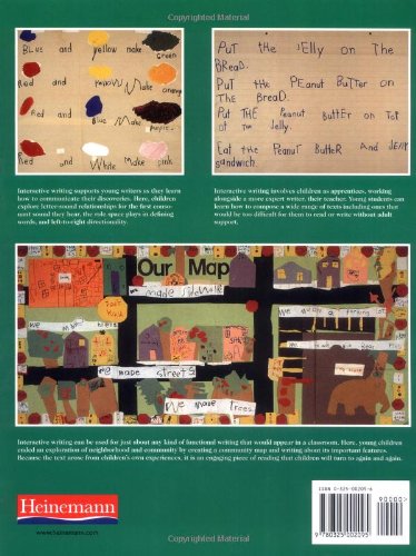 Interactive Writing: How Language & Literacy Come Together, K2 (F&P Professional Books And Multimedia),New
