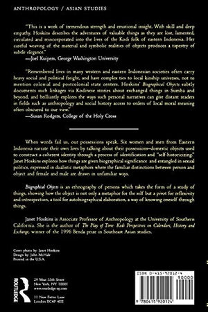 Biographical Objects,New