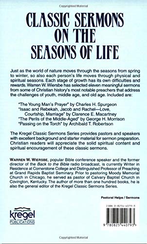 Classic Sermons/Seasons of Life (Kregel Classic Sermons Series),Used