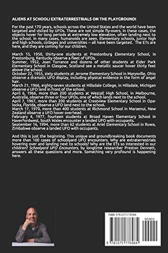 Schoolyard UFO Encounters: 100 True Accounts,Used