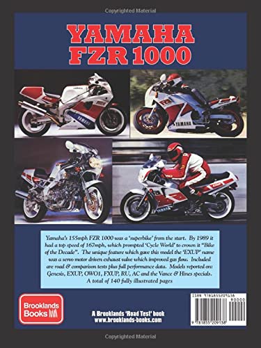 Yamaha FZR 1000: Road Test Book (Road Test Portfolio),Used