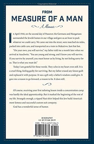 Measure Of A Man: From Auschwitz Survivor To Presidents' Tailor