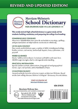 MerriamWebster's School Dictionary,Used