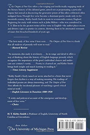 The Origins of Free Verse,Used