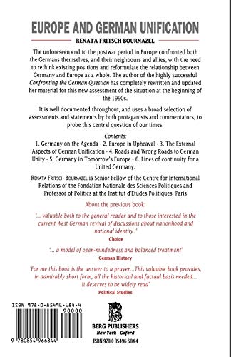 Europe And German Unification,Used