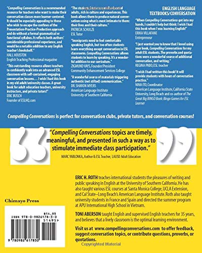 Compelling Conversations: 11 Selected Chapters on Timeless Topics for Level 1 English Language Learners (The Language Company Ve,Used