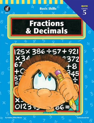 Fractions and Decimals, Grade 5,Used