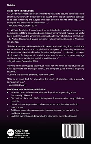 Using R for Introductory Statistics (Chapman & Hall/CRC The R Series),Used