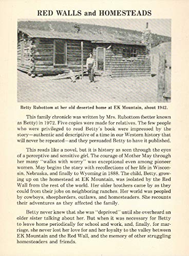 Red Walls And Homesteads,Used