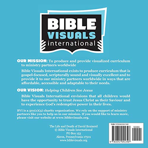 The Life and Death of DAVID BRAINERD (Family Format),Used