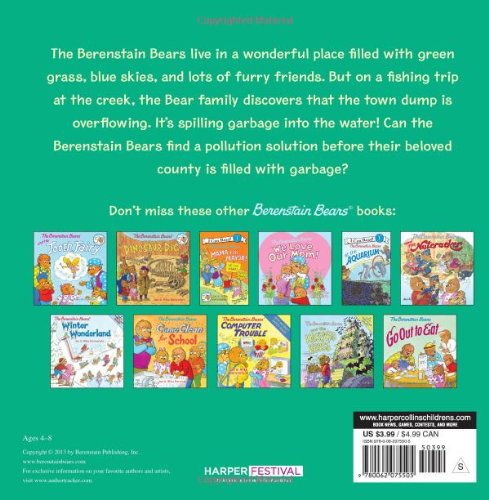 The Berenstain Bears Go Green: A Springtime Book For Kids,Used