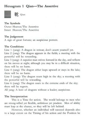Book of Changes Interpretation for The,Used