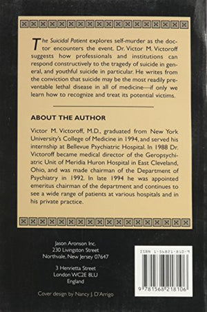 The Suicidal Patient: Recognition, Intervention, Management (The Master Work Series),Used