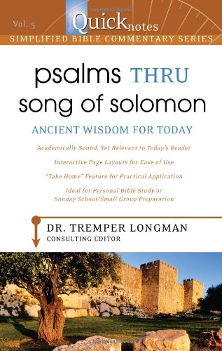 Quicknotes Simplified Bible Commentary Vol. 5: Psalms thru Song of Solomon (QuickNotes Commentaries),Used