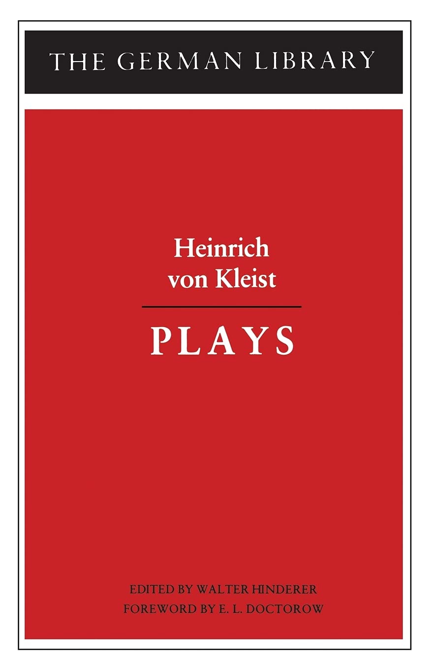 Plays: Heinrich von Kleist (German Library),Used